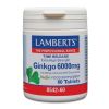 Afbeelding van Lamberts Ginkgo 6000 mg
