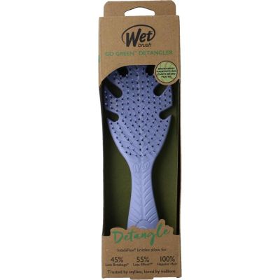 Wetbrush Go green detangler lavender 1 stuks - Sponzen/borstels