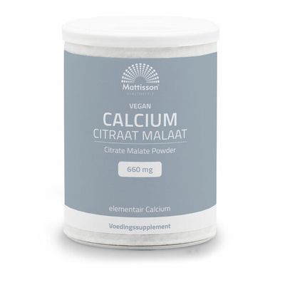 Mattisson Calcium citraat malaat poeder