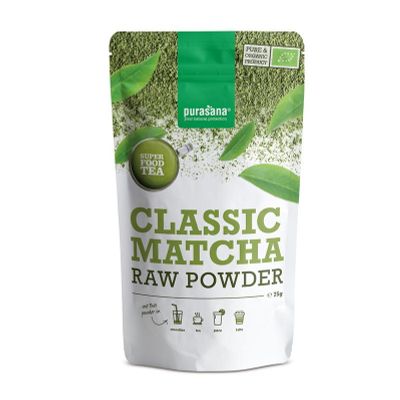 Purasana Matcha powder classic vegan bio 75 gram - Overige producten