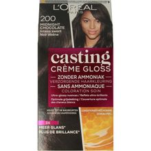 Foto van Loreal Casting creme gloss 200 Midnight chocolate