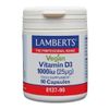 Afbeelding van Lamberts Vitamine D3 1000IE 25 mcg vegan