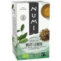 Numi Green tea rainforest mate lemon