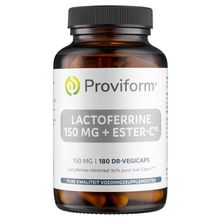 Foto van Proviform Lactoferrine puur 150 mg + Ester C