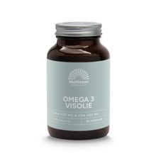 Foto van Mattisson Omega 3 visolie 50/25 1000mg