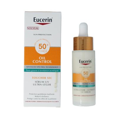 Eucerin Sun oil serum SPF50+ Eucerin Sun oil serum SPF50+ 30 Milliliter - In de zon