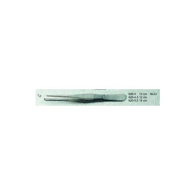 Haakpincet 13 cm nikkel cr 620-5 1 stuks - Staalwaren