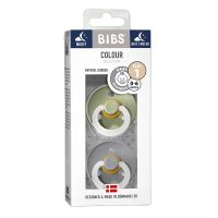 Bibs Fopspeen maat 2 - sage/cloud night 2pack