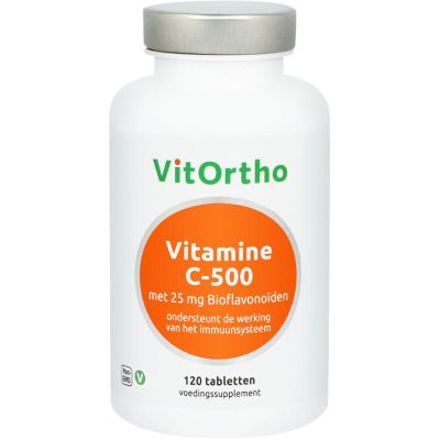 Vitortho Vitamine C-500 met 25 mg bioflavonoïden