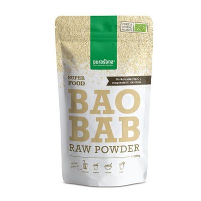 Purasana Baobab raw powder