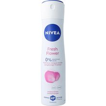 Foto van Nivea Deodorant fresh flower spray