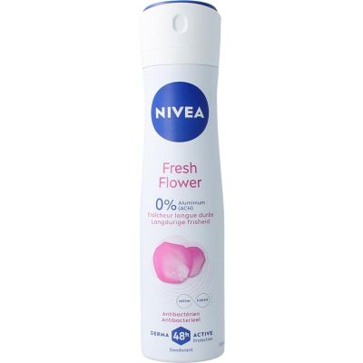 Nivea Deodorant fresh flower spray Nivea Deodorant fresh flower spray 150 Milliliter - Deodorant