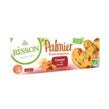 Foto van Bisson Palmier bladerdeegkoek caramel bio