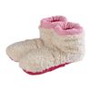 Afbeelding van Warmies Slippies boots sherpa beige/roze 37 - 42