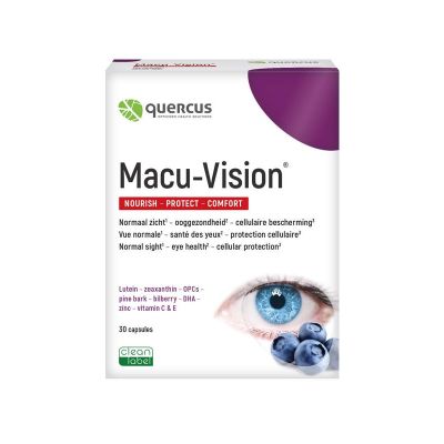 Quercus Macu-vision Quercus Macu-vision 30 capsules - Overige vitaminen/mineralen