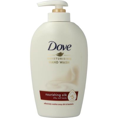 Dove Silk cream wash pomp Dove Silk cream wash pomp 250 Milliliter - Bad/douche