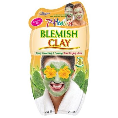 Montagne 7th Heaven gezichtmasker blemish mud 20 gram - Reiniging