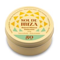 Sol de Ibiza Zonnebrand SPF50 blikje vegan