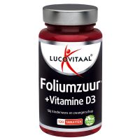 Lucovitaal Foliumzuur + vitamine D3 tabletten