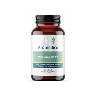Aromedica Vitamine D3 K2 Aromedica Vitamine D3 K2 180 softgels - Vitamine enkel