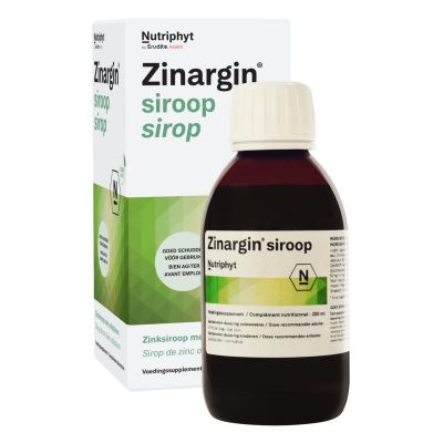 Nutriphyt Zinargin siroop 200 ml - Overige vitaminen/mineralen