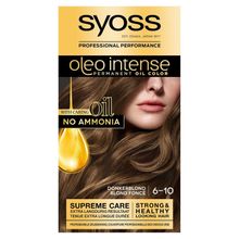 Foto van Syoss Color Oleo Intense 6-10 donkerblond haarverf
