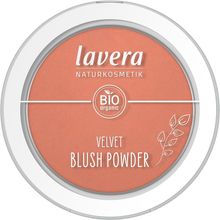 Foto van Lavera Velvet blush powder rosy peach 01 EN-FR-IT-DE