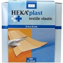 Foto van Hekaplast Dispenser 5 m x 6 cm textiel