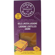 Foto van Your Organic Nat Lasagne van gele linzen bio