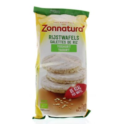 Zonnatura Rijstwafels yoghurt