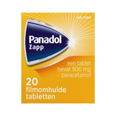 Panadol zapp 500 mg 20 tabletten - Pijnstillers