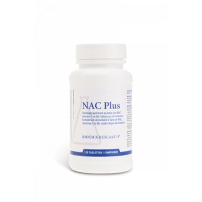 Biotics NAC Plus Biotics NAC Plus 120 tabletten - Overige vitaminen/mineralen