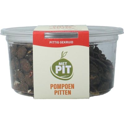 Met Pit Pompoenpitten pittig gekruid 150 gram - Zoutjes/chips