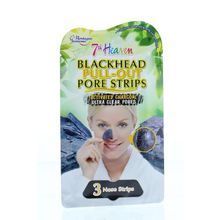 Foto van Montagne 7th Heaven gezichtsmasker charcoal pore strips