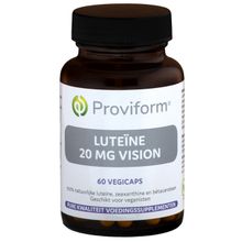 Foto van Proviform Luteine 20 mg vision