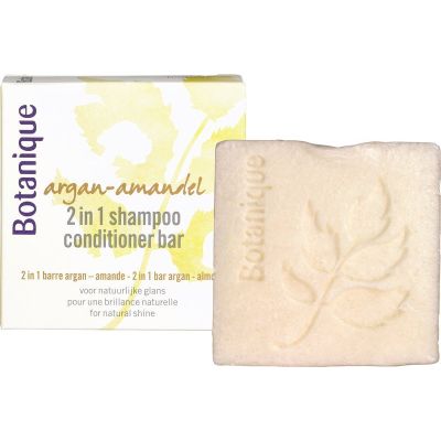 Botanique Argan & amandel shampoo /conditioner bar 2 in 1 100 gram - Shampoo