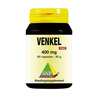 SNP Venkel 400 mg puur 60 capsules - Fytotherapie
