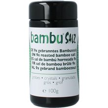 Foto van Bambu Salz Bamboezout grof 9x gebrand