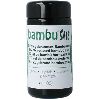 Bambu Salz Bamboezout grof 9x gebrand