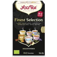 Yogi Tea Finest selection 3 x 6 stuks