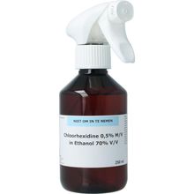 Foto van Orphi Chloorhexidine 0.5% alcohol 70% spray