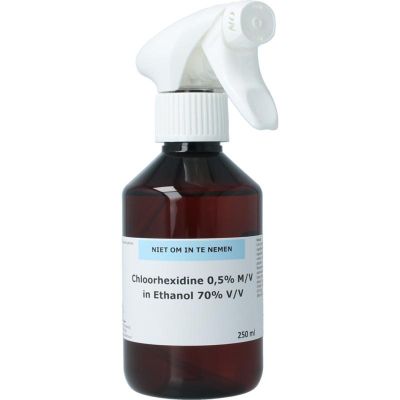 Foto van Orphi Chloorhexidine 0.5% alcohol 70% spray