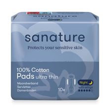 Foto van Sanature Maandverband ultra night