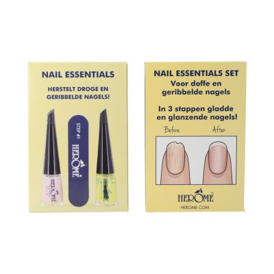 Foto van Herome Essentials set voor droge & geribbelde nagels