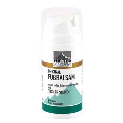 Tiroler Steinoel Voetbalsem 100 milliliter - Voetverzorging