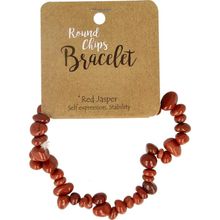 Foto van Splitarmband jaspis rood