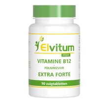 Foto van Elvitaal Vitamine B12 extra forte + foliumzuur