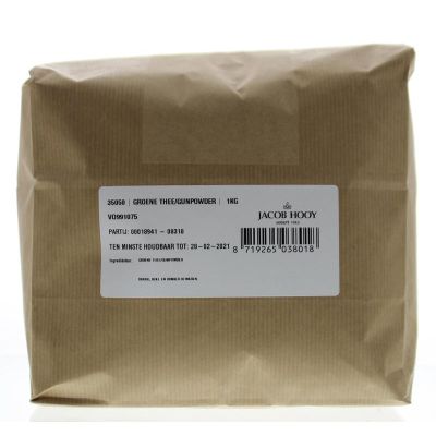 Groene thee / gunpowder Groene thee / gunpowder 1000G - Thee