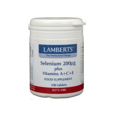 Lamberts Selenium 200 mcg met vitamine A C E