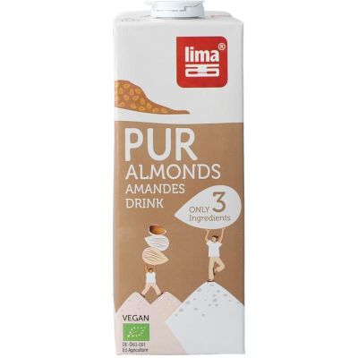 Lima Pur almond drink bio 1 liter - Dranken